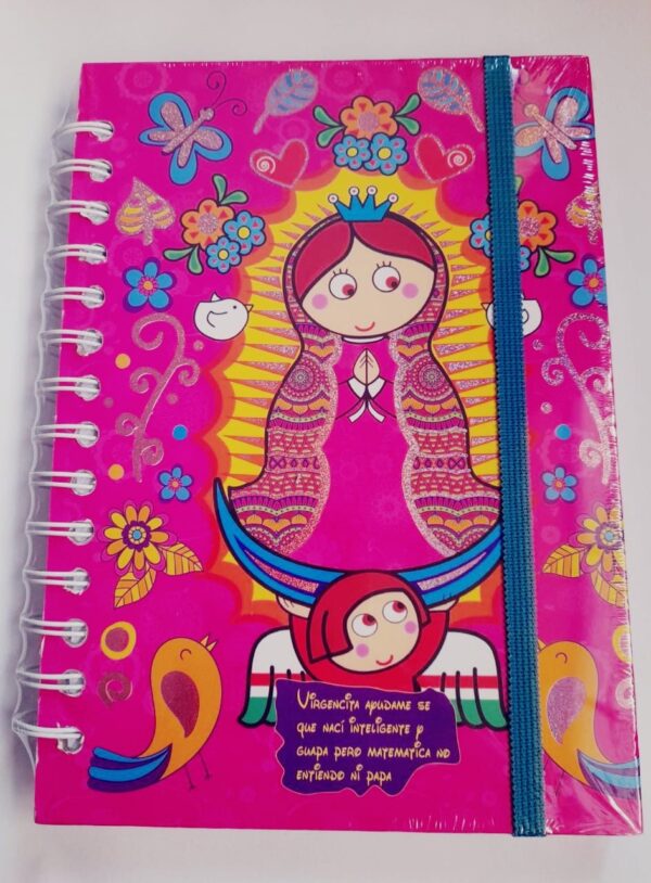 cuaderno Virgen de Guadalupe